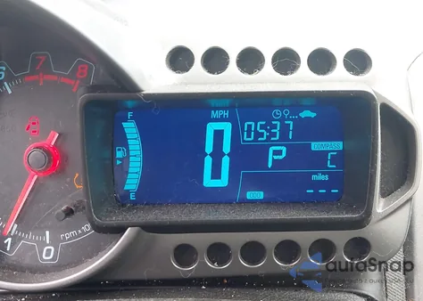 2013 Chevrolet Sonic Lt Auto из США, поврежденный, VIN 1G1JC5SG5D4222527